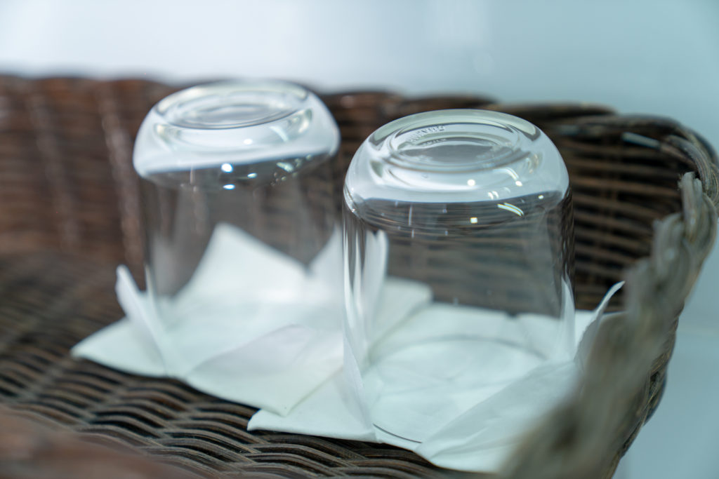 Small airtight glass jar 12cl